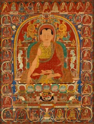 Sukulinja Abbotin muotokuva, n. 1350.