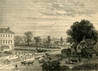 Lisson Green 1800-luvulla, n. 1876.