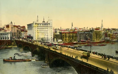 London Bridge ja Adelaide House, Lontoo, 1935.
