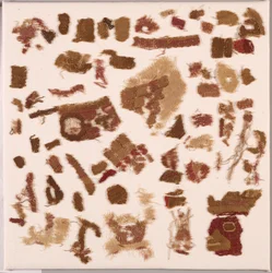 Irtotekstiilifragmentit, c. 50-650.