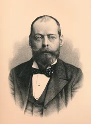 Lord Randolph Henry Spencer Churchill, 1849-1895, brittiläinen valtiomies, 1896.