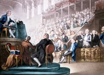 Ludvig XVI kansalliskonventin tuomioistuimen edessä, 26. joulukuuta 1792, 1796