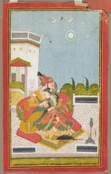 Lovers Embracing Raga Malkaus, n. 1760.