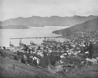 Lyttelton, 1800-luku