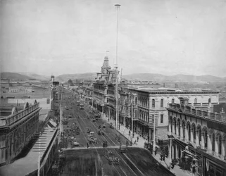 Main Street, Los Angeles, Kalifornia, 1897.