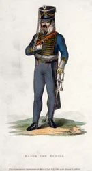 Majuri von Schill, 1810