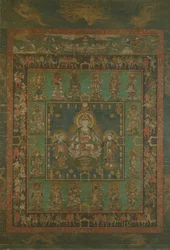 Hannya Bosatsun mandala, 1300-luku.