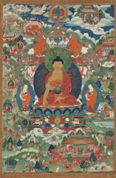 Mandara-panteoni, noin 1700.