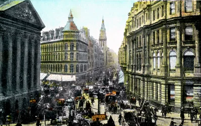Mansion House and Cheapside, Lontoo, 1900-luvun alku