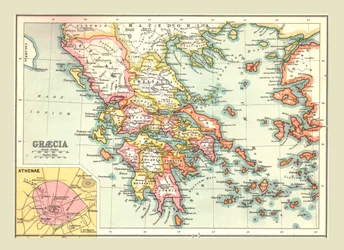Graecian kartta, 1902.