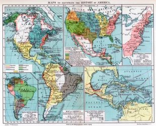 Kartat havainnollistavat Amerikan historiaa, 1901