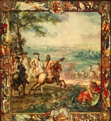 "Marlborough Oudenarden taistelussa, 1708", 1944.