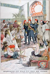 Tunisin beyn pojan avioliitto, 1903