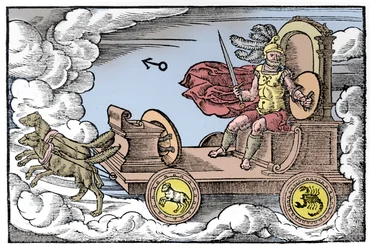 Mars, roomalainen sodanjumala, 1569