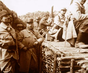 Marteau-hauhat, Carency, Pohjois-Ranska, c1914-c1918.