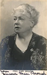 Mary Brough 1863-1834, englantilainen näyttelijä, 1900-luku