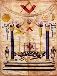 Mestarimuurarin esiliina, 1700-luku