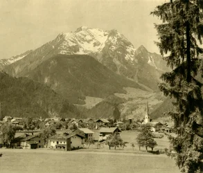 Mayrhofen, Zillertal, Itävalta, 1935.