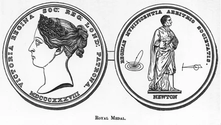 Mitali Sir Isaac Newton, englantilainen matemaatikko
