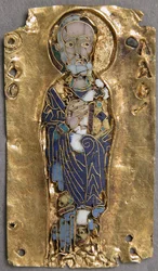 Pyhän Nikolauksen medaljonki, Bysantti, 1000-luku.