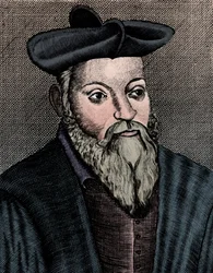 Michel Nostradamus 1503-1556, ranskalainen lääkäri ja astrologi, 1600-luku