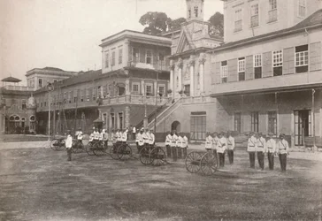 Sotilaspoliisi: Konekivääriosasto, 1914