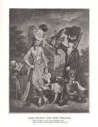 Miss Wicket ja MissTrigger, c1778 1912