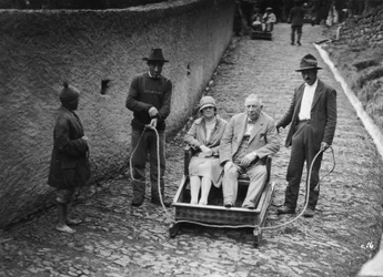 Monte reki, Madeira, Portugali, 1920-c1930-luku