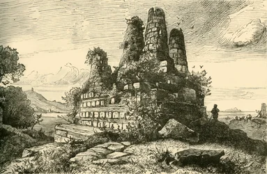 Horatii- ja Curiatii-monumentti, 1890.