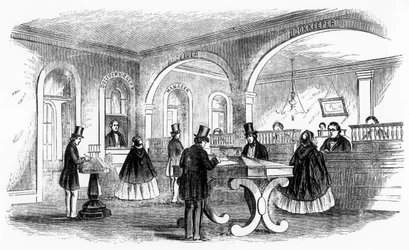 Morsen lennätys, Cincinnati, Ohio, USA, 1859