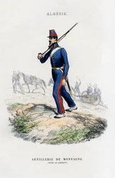 Vuoristotykistö, Ranskan armeija Algeriassa