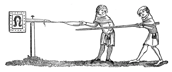 Moveable Quintain, 1344, 1833