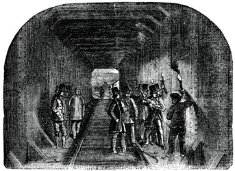 Herra Stephenson laittoi viimeisen niitin, 1886