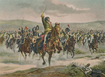 Murat johti ratsuväkeä Jenassa, 14. lokakuuta 1806, 1896