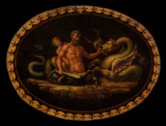 Mytologinen kohtaus, 1700-luku.
