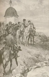 Napoleon ja hänen esikuntansa Austerlitzissä, 1896