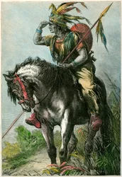 Native American Scout, 1870
