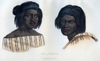 Kalifornian alkuperäisasukkaat, 1848