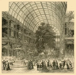Suuren näyttelyn nave 1851, c1876.