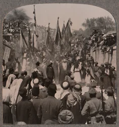 Nebi Musa -kulkue, c1900