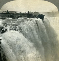 Niagara! Tämän länsimaailman ihme... Niagaran putoukset. N.Y., U.S.A., 1897.