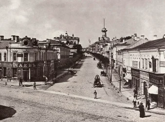 Novaja Basmannaja katu, Moskova, Venäjä, 1880-luku