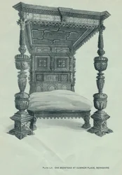 Tammisänky Cumnor Placessa, Berkshiressä, 1915