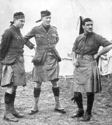 Kanadan ylämaan upseerit, 1915