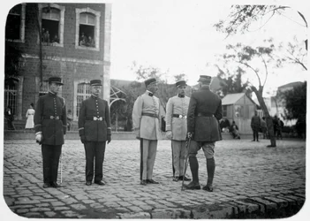 Ranskan muukalaislegioonan upseerit, Syyria, 1900-luku