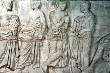 Virkamiehet, Parthenonin friisi, 438-432 eKr