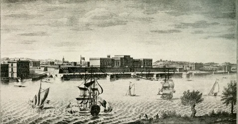 Old Fort William, joelta, 1754, 1925.