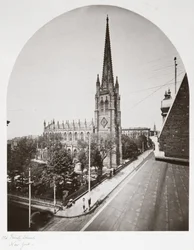 Old Trinity Church, New York City, New York, USA, n. 1865