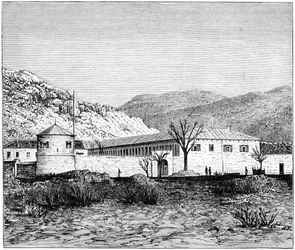 Vanha palatsi, Cetinje, Montenegron tasavalta, 1900