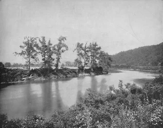 Conemaughilla, lähellä New Florencea, vuodelta 1897.